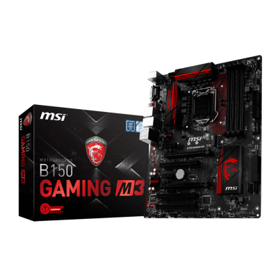 MSI B150 GAMING M3 (Chipset Intel B150/ Socket LGA1151/ VGA onboard)